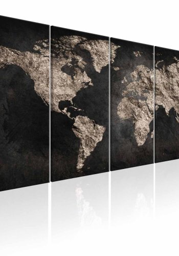 ARTGEIST World Full of Secrets I billede - brunt print, 2 strrelser