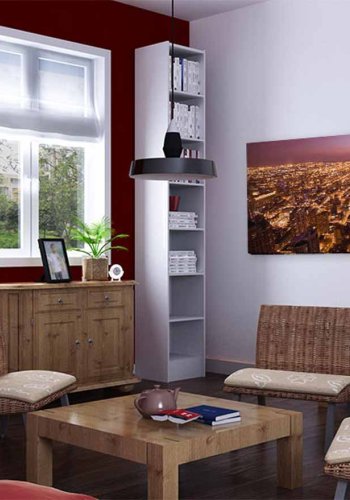 ARTGEIST Flight over Chicago billede - multifarvet canvas print (40x120)