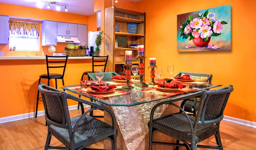 ARTGEIST Spring Bunch billede - multifarvet bomuldslrred/akrylfarver, 2 strrelser