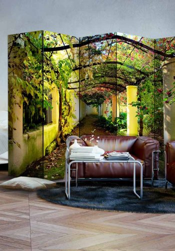 ARTGEIST Romantic Garden II rumdeler - multifarvet print (172x225)