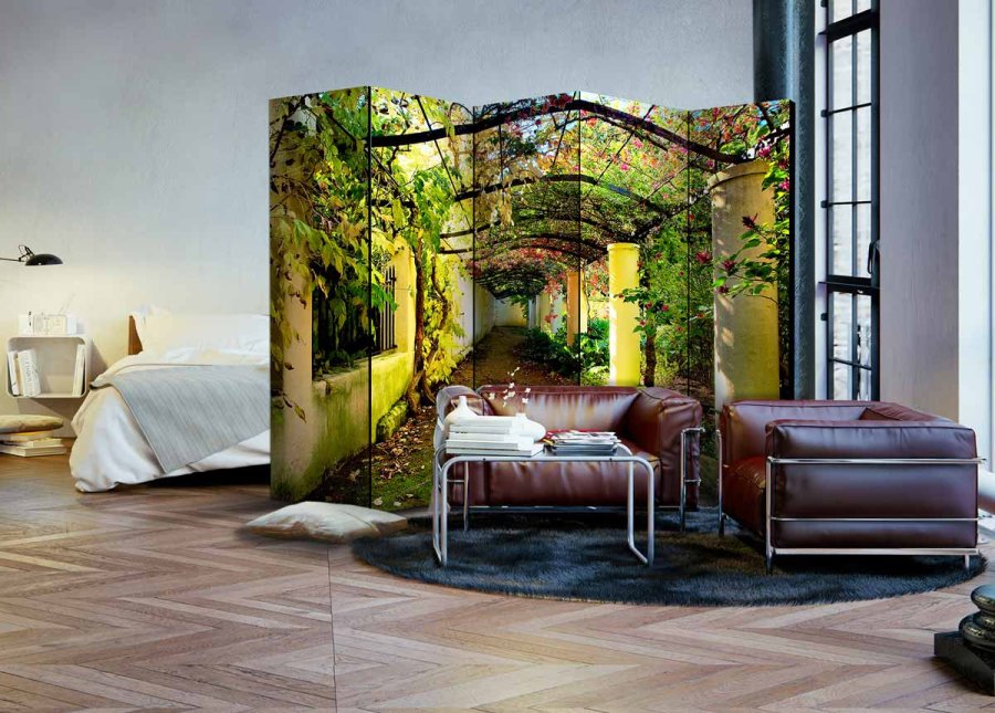 ARTGEIST Romantic Garden II rumdeler - multifarvet print (172x225)