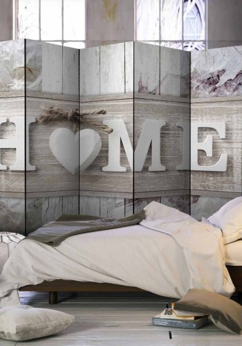 ARTGEIST Inscription Home rumdeler - natur/hvid print (172x225)