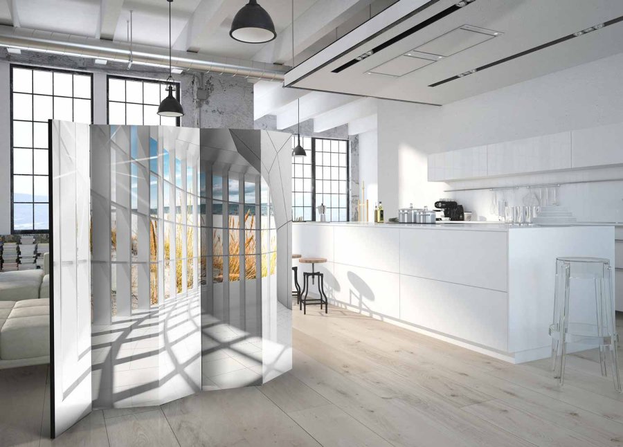 ARTGEIST Seaside Bastion II rumdeler - multifarvet print (172x225)