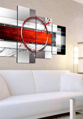 ARTGEIST Carmine missile billede - multifarvet print, 2 strrelser