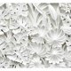 ARTGEIST Alabaster Garden fototapet - hvid print (105x150)