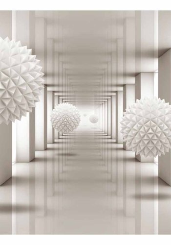 ARTGEIST Gateway to the Future fototapet - creme/hvid print (105x150)