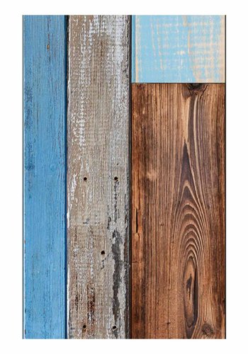 ARTGEIST Old Beauty fototapet - bl/gr/brun print (1000x50)