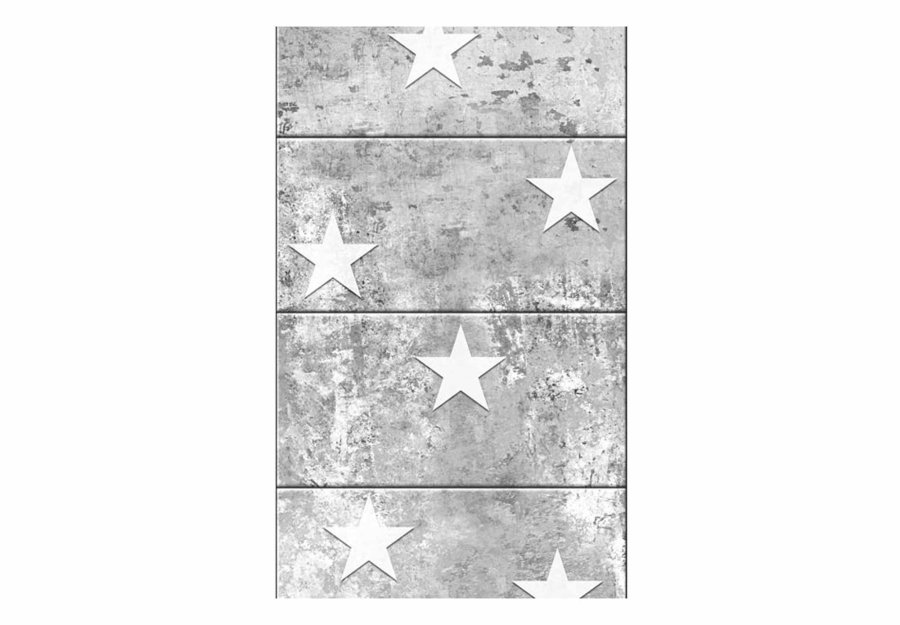 ARTGEIST Stars On Concrete fototapet - gr print (1000x50)