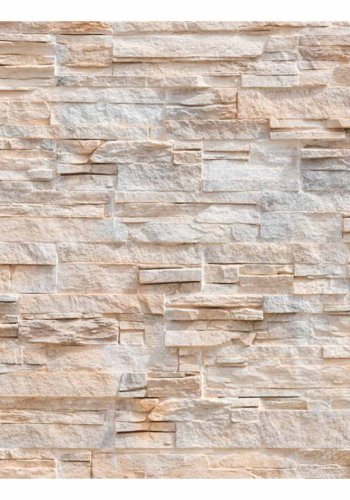 ARTGEIST Stony Gracefulness fototapet - creme/gr print (105x150)