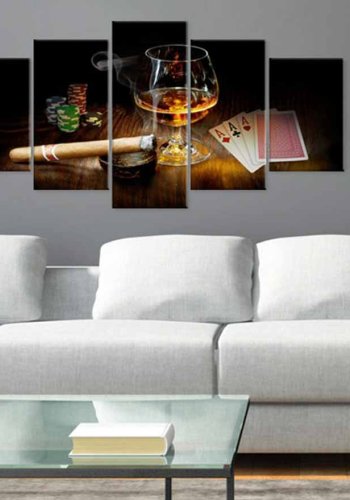 ARTGEIST It's a Man's World billede - multifarvet print, 2 strrelser