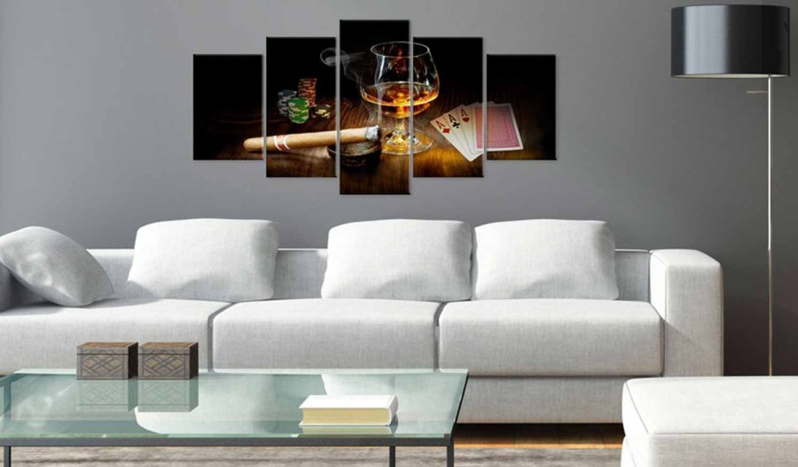 ARTGEIST It's a Man's World billede - multifarvet print, 2 strrelser