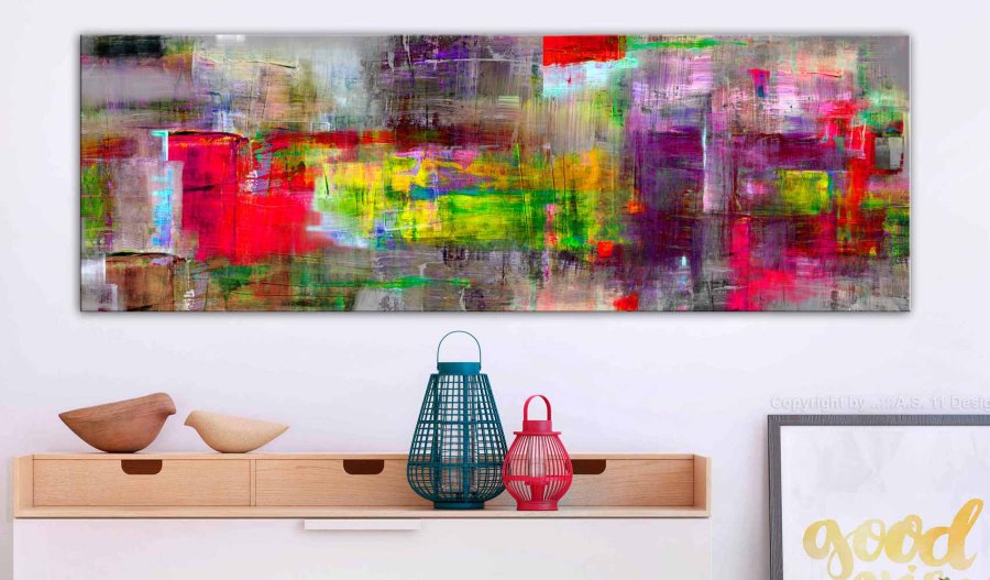 ARTGEIST Land of Fantasy billede - multifarvet print (40x120)