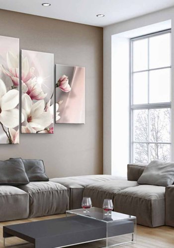 ARTGEIST Magnolia in bloom billede - multifarvet print, 2 strrelser