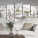 ARTGEIST Pearl Dance of Orchids billede - multifarvet print, 2 strrelser