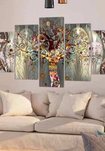 ARTGEIST Tree of Life billede - multifarvet print, 2 strrelser