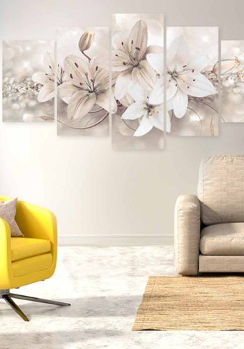 ARTGEIST Winter Princess billede - hvid/creme print, 2 strrelser