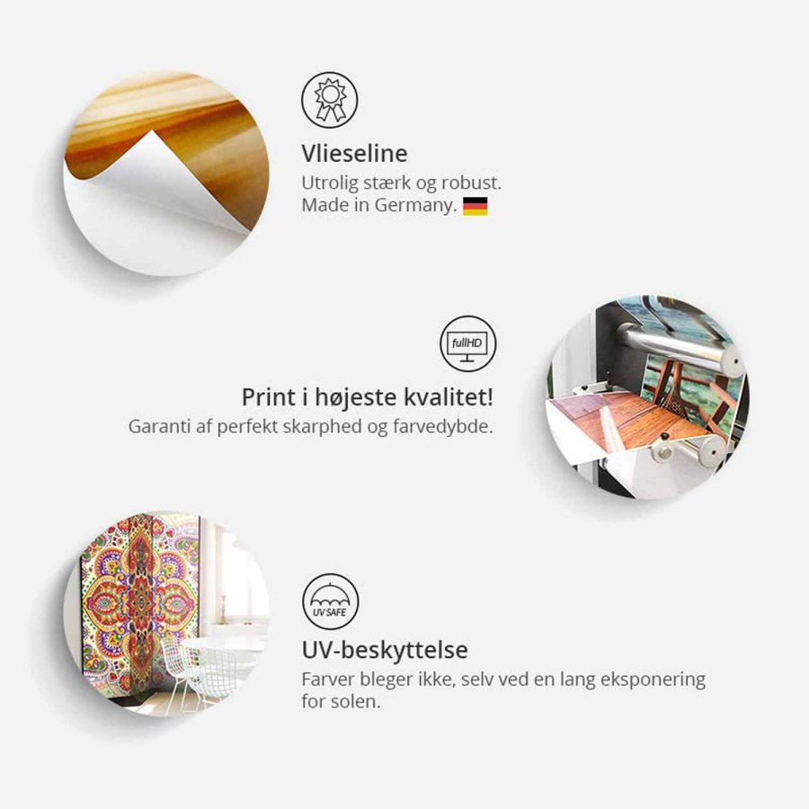 ARTGEIST Balance II rumdeler - grt mnstret print (172x225)