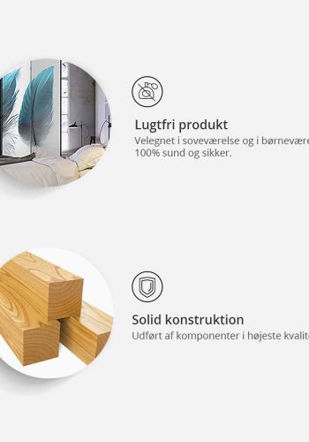 ARTGEIST Balance II rumdeler - grt mnstret print (172x225)