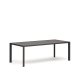 KAVE HOME Culip havebord, rektangulr - gr aluminium (220x100)