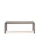 KAVE HOME Culip havebord, rektangulr - brun aluminium (220x100)