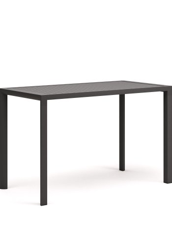 KAVE HOME Culip udendrs barbord, rektangulr - gr aluminium (150x77)