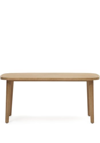 KAVE HOME Maset havebord, rektangulr - natur eukalyptustr (170x90)
