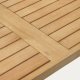 KAVE HOME Maset havebord, rektangulr - natur eukalyptustr (220x100)