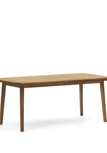 KAVE HOME Thianna havebord, m. udtrk - natur akacietr (180x90)