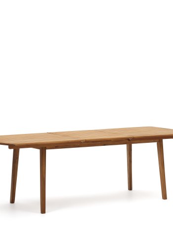 KAVE HOME Thianna havebord, m. udtrk - natur akacietr (180x90)