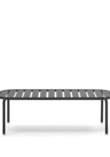 KAVE HOME Joncols havebord, rektangulr - gr aluminium (113x65)