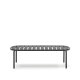 KAVE HOME Joncols havebord, rektangulr - gr aluminium (113x65)