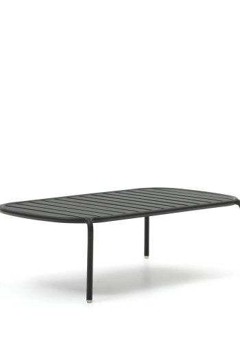 KAVE HOME Joncols havebord, rektangulr - gr aluminium (113x65)