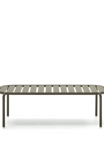 KAVE HOME Joncols havebord, rektangulr - grn aluminium (113x65)