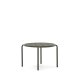 KAVE HOME Joncols havebord, rund - grn aluminium (68)