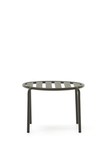 KAVE HOME Joncols havebord, rund - grn aluminium (68)