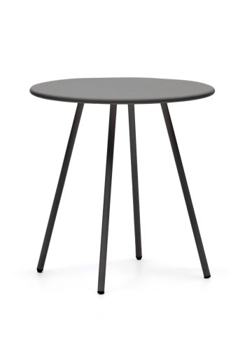 KAVE HOME Montjoi havebord, rund - gr stl (70)