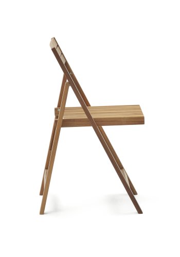 KAVE HOME Sadirar havestol, foldbar - natur akacietr