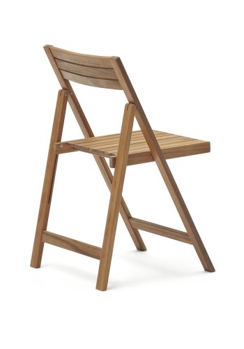 KAVE HOME Sadirar havestol, foldbar - natur akacietr