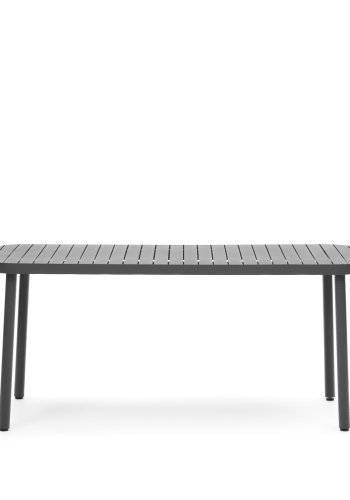 KAVE HOME Joncols havebord, rektangulr - gr aluminium (180x90)