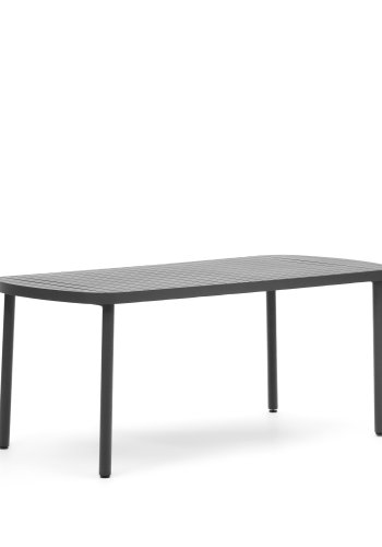 KAVE HOME Joncols havebord, rektangulr - gr aluminium (180x90)