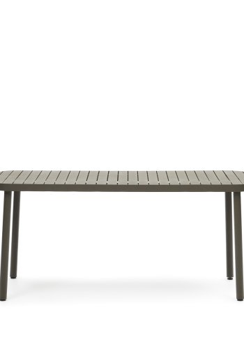KAVE HOME Joncols havebord, rektangulr - grn aluminium (180x90)