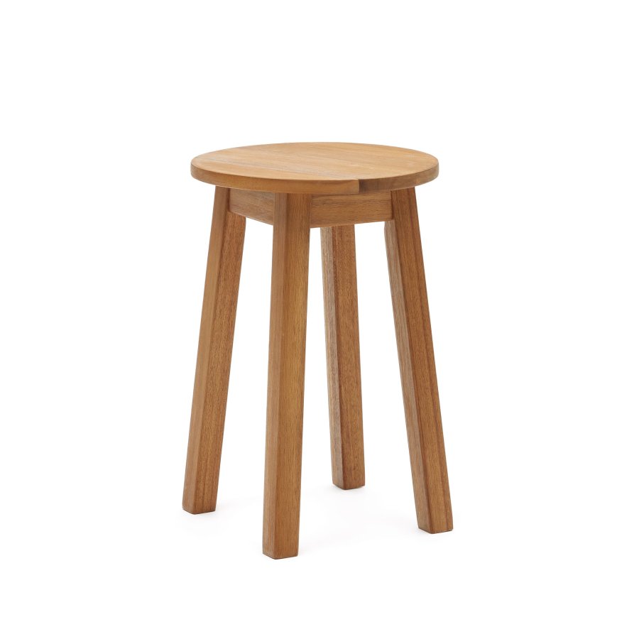 KAVE HOME Amel udendrs fodskammel - natur akacietr