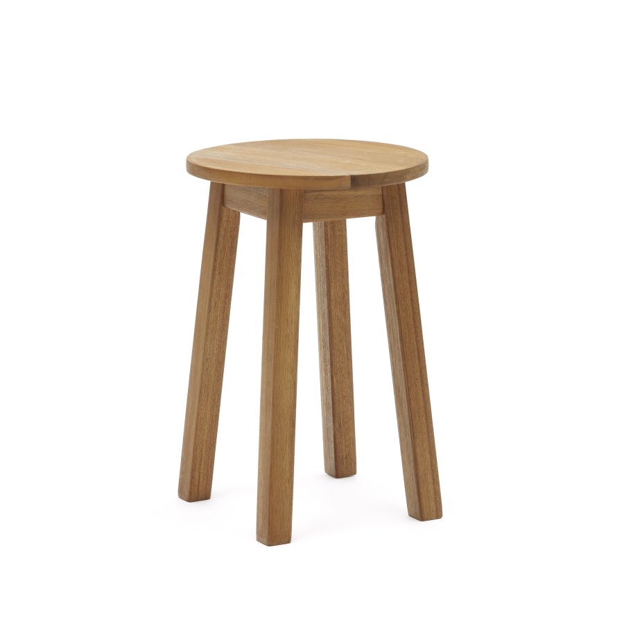 KAVE HOME Amel udendrs fodskammel - natur akacietr