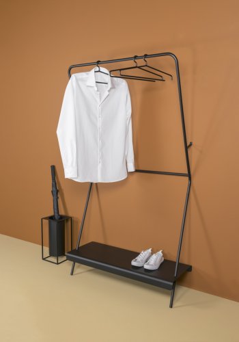 TORNA DESIGN James tjstativ, m. hylde - sort stl (B:91,5)