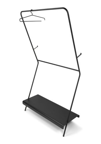 TORNA DESIGN James tjstativ, m. hylde - sort stl (B:91,5)