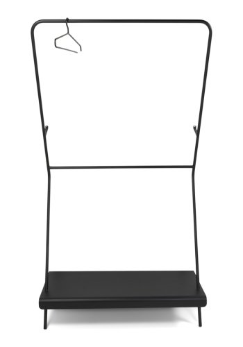 TORNA DESIGN James tjstativ, m. hylde - sort stl (B:91,5)