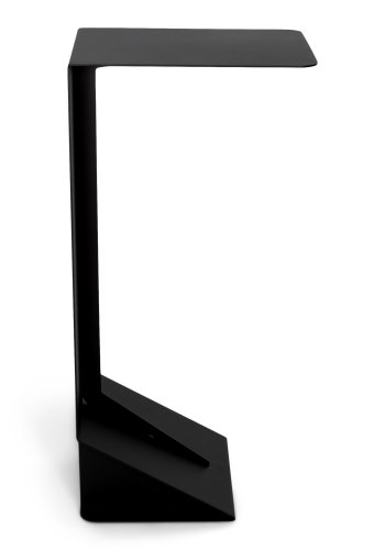 SPINDER DESIGN BRUCE sidebord, rektangulr - sort stl (35x25)