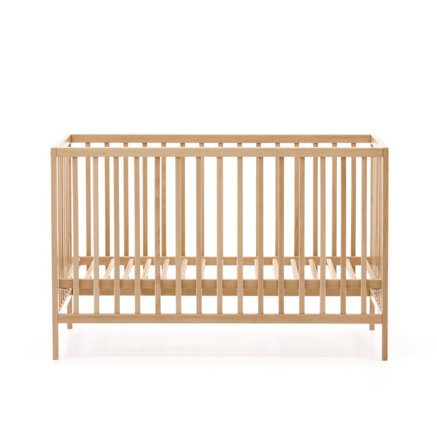 KAVE HOME Shantal massiv asketr tremmeseng i naturlig finish, 60 x 120 cm