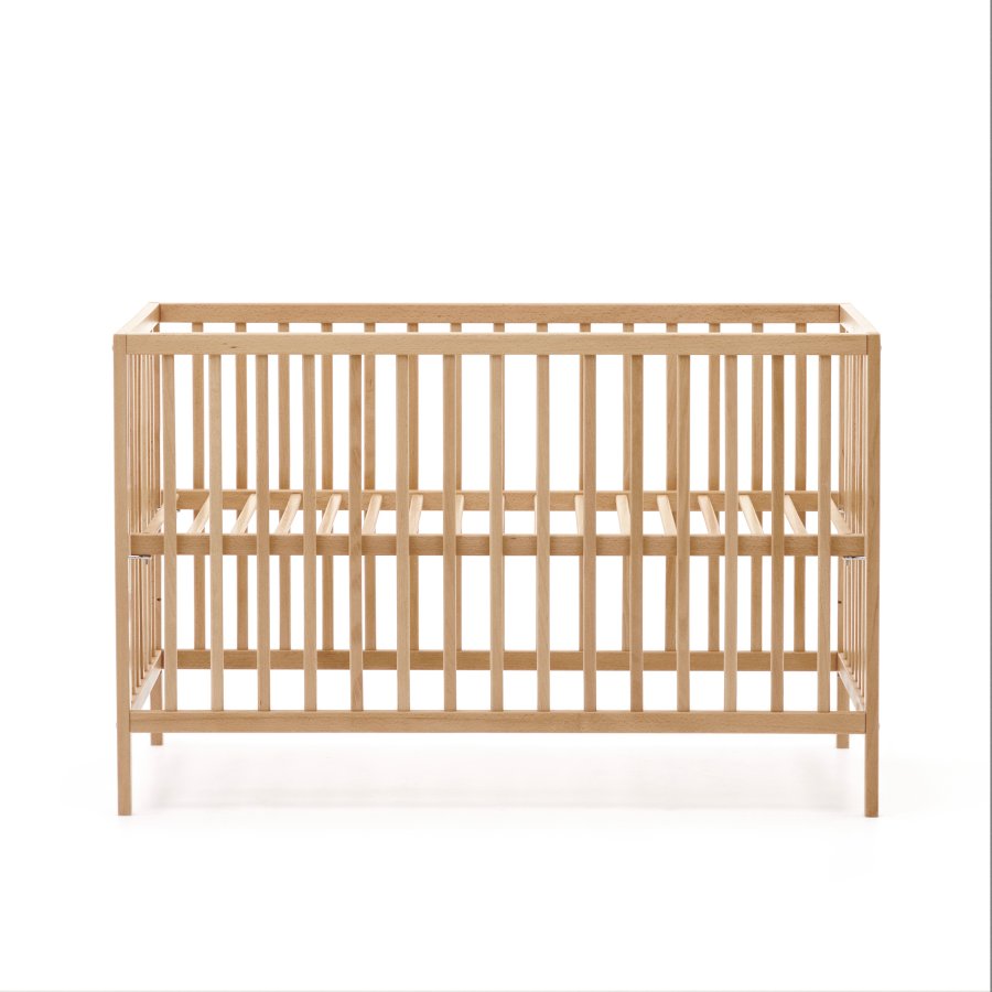 KAVE HOME Shantal massiv asketr tremmeseng i naturlig finish, 60 x 120 cm