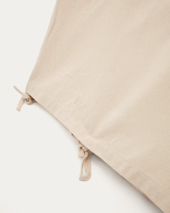 KAVE HOME Yanil tipi-telt i 100% hvid bomuld, 100 x 90 cm